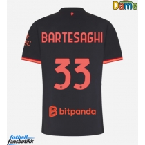 AC Milan Davide Bartesaghi #33 Tredjedrakt Dame 2026-27 Kortermet
